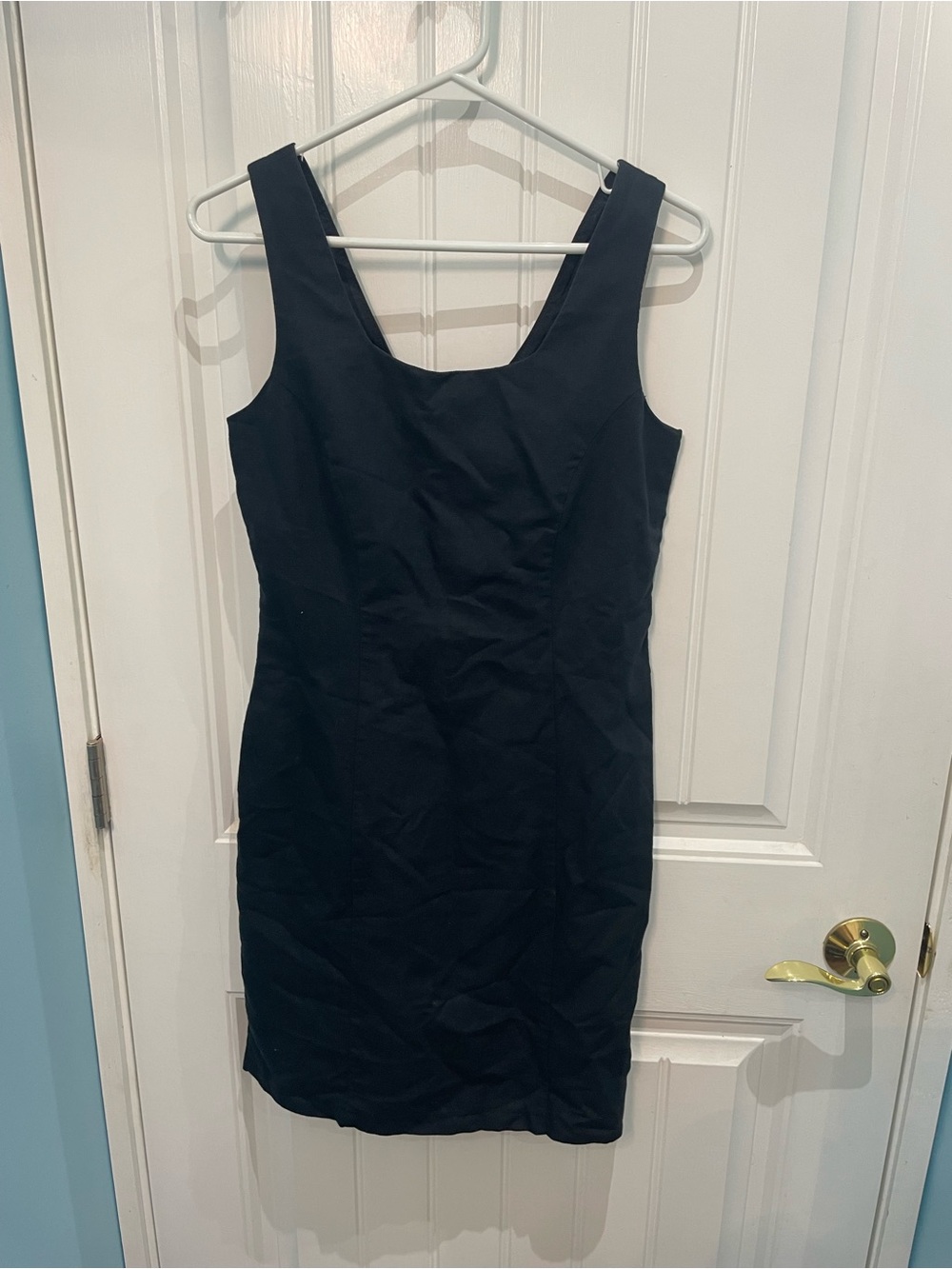 Daniel Hechter Black Scoop Neck Mini Dress